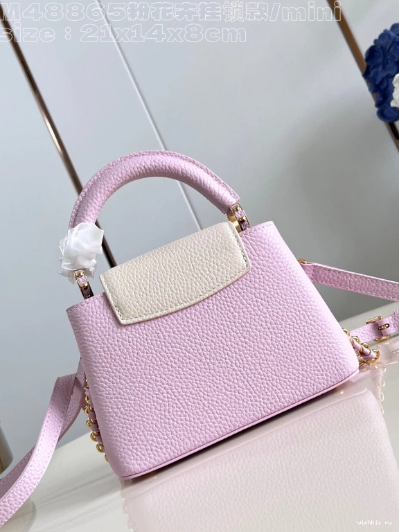 WIS MINI-21*14*8CM VUITTON CAPUCINES LOUIS 0208